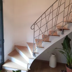 Escalier Béton/Bois