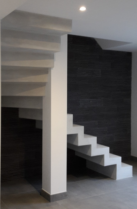 Escalier béton crémaillère TOULOUSE